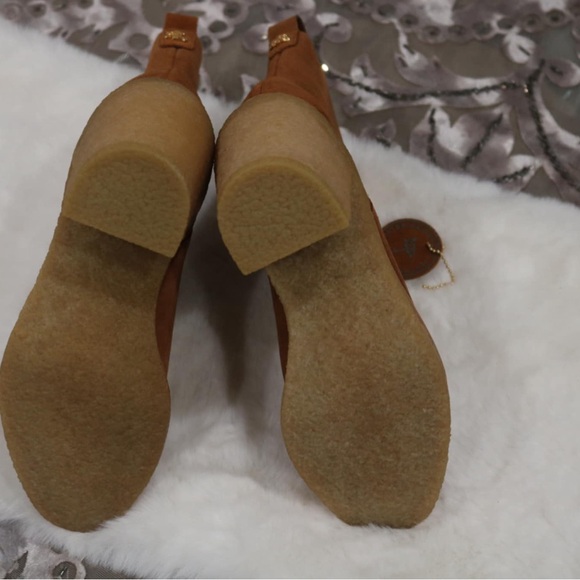 Lauren Ralph Lauren Marianna Womens Suede Chelsea Boots, 5.5B - Picture 4 of 8